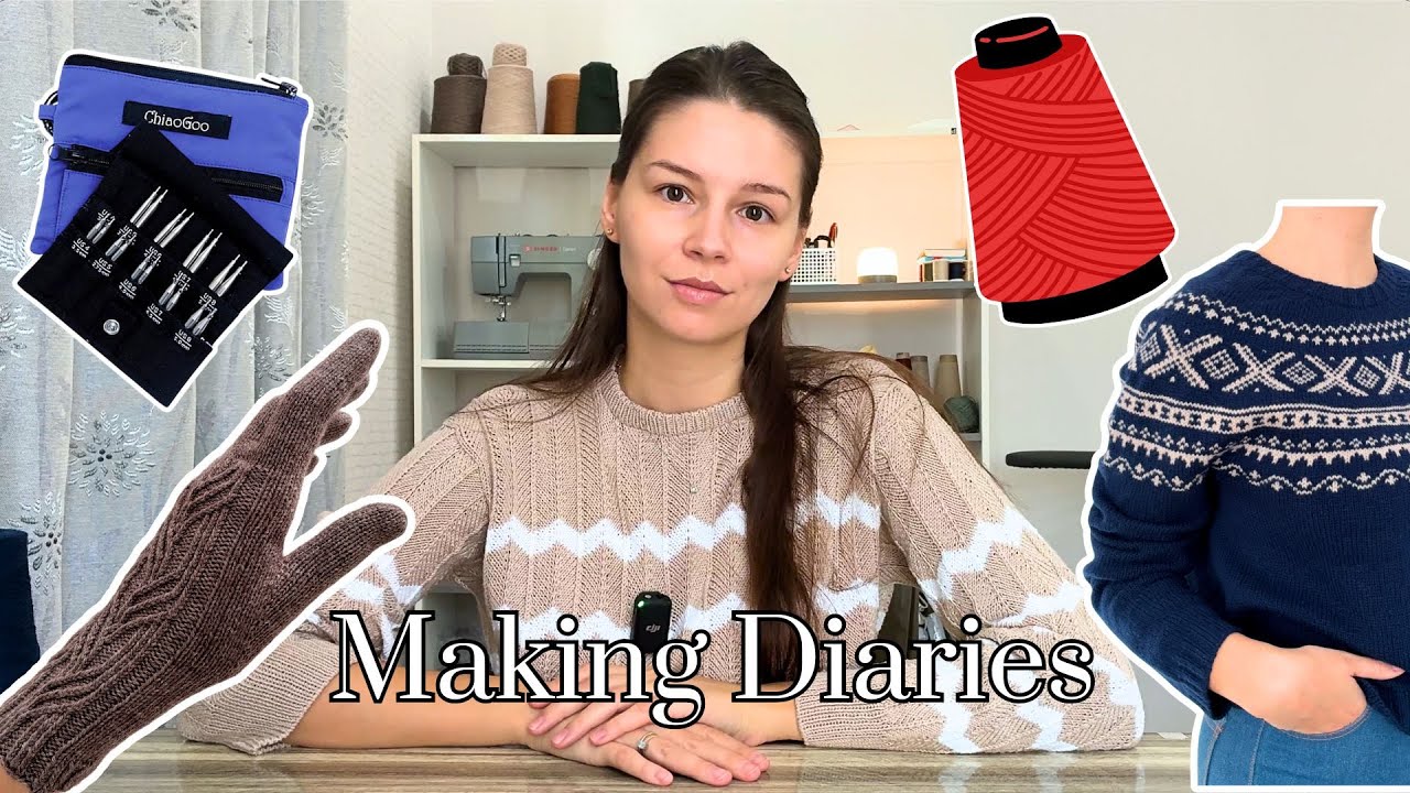 My First Pattern Launch, Trying the Shortest Needles Ever & Knitting a Timeless Raglan Jumper