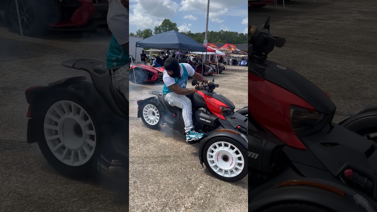 900CC RYKER RALLY EDITION BURNOUT 💨💨💨💨
