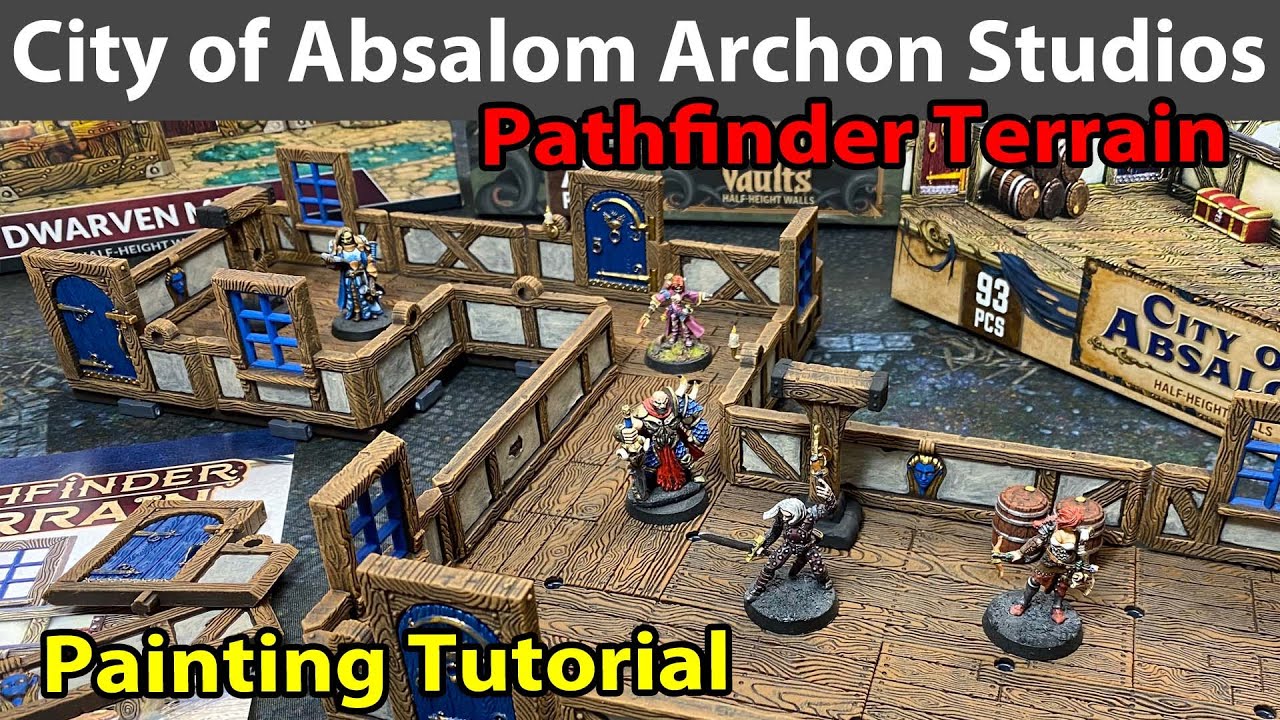 Archon Studios City of Absalom Pathfinders Terrain