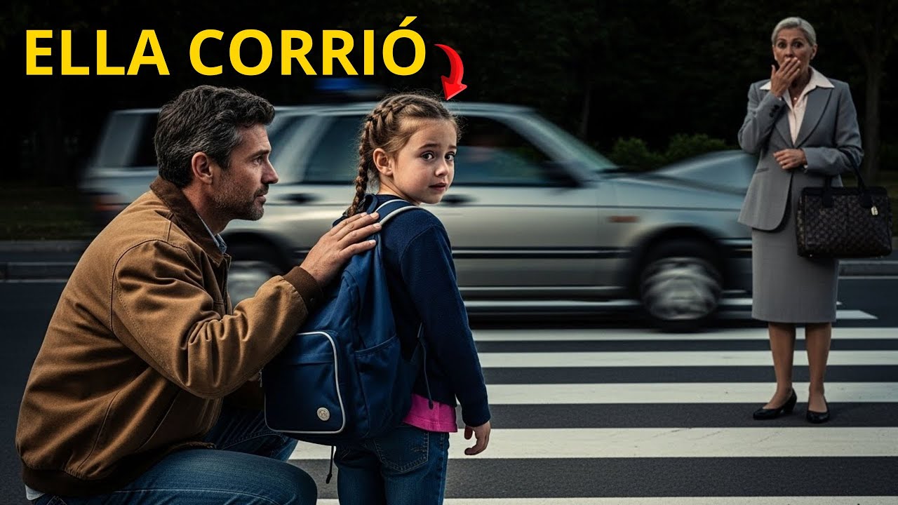 Ella corrió hacia el chofer... y dejó a todos en shock