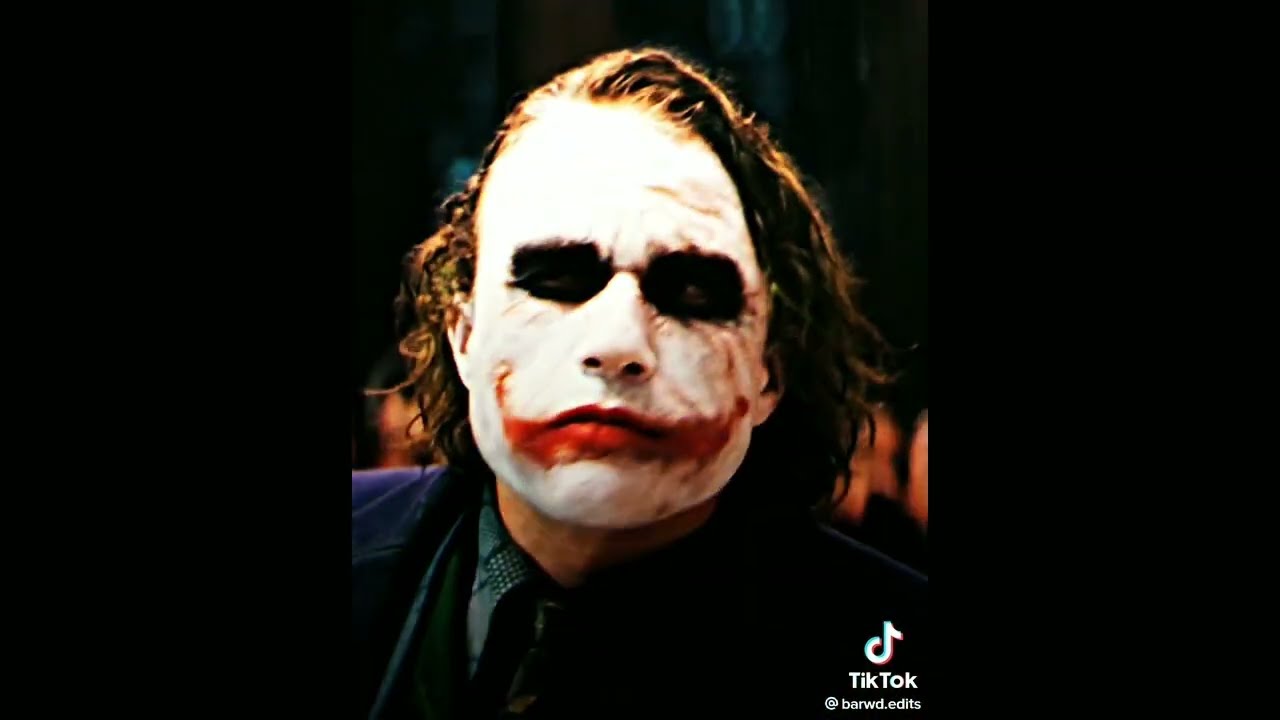 Heath Ledger's Joker Tiktok edits