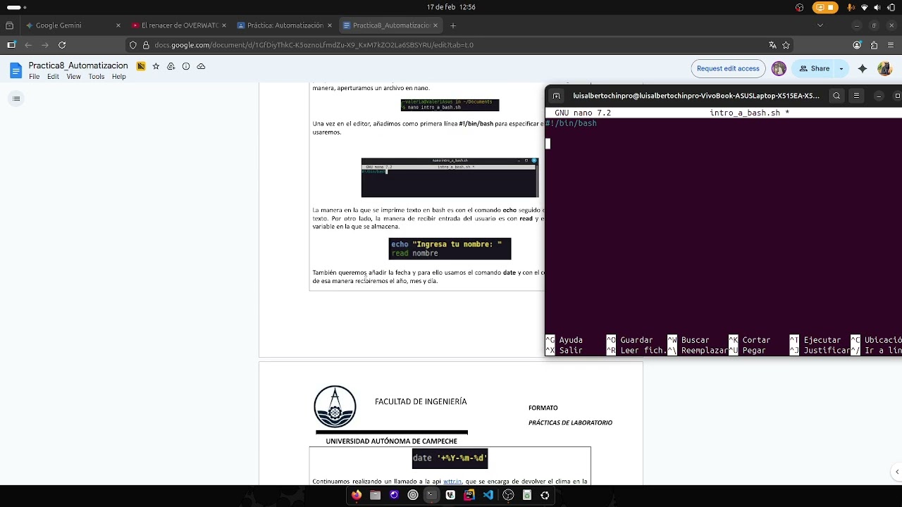 Práctica: Automatización con Bash.
