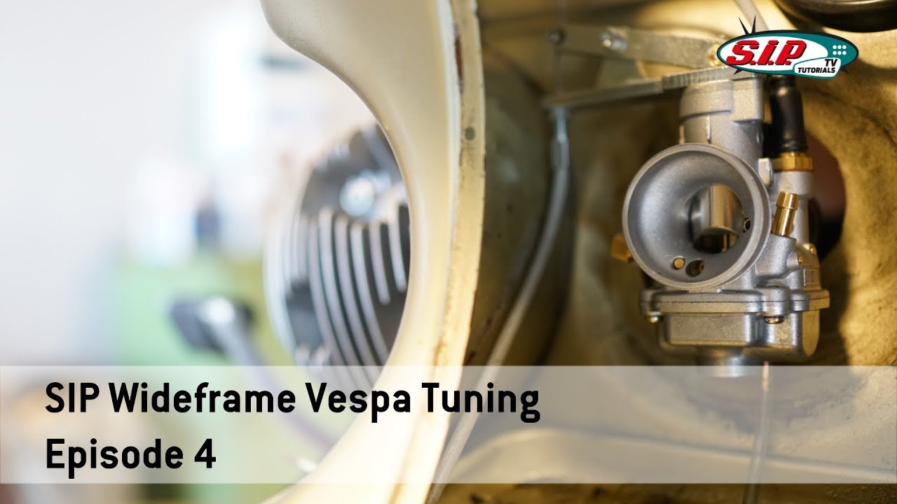 Vespa Wideframe Tuning by SIP - Episode 4