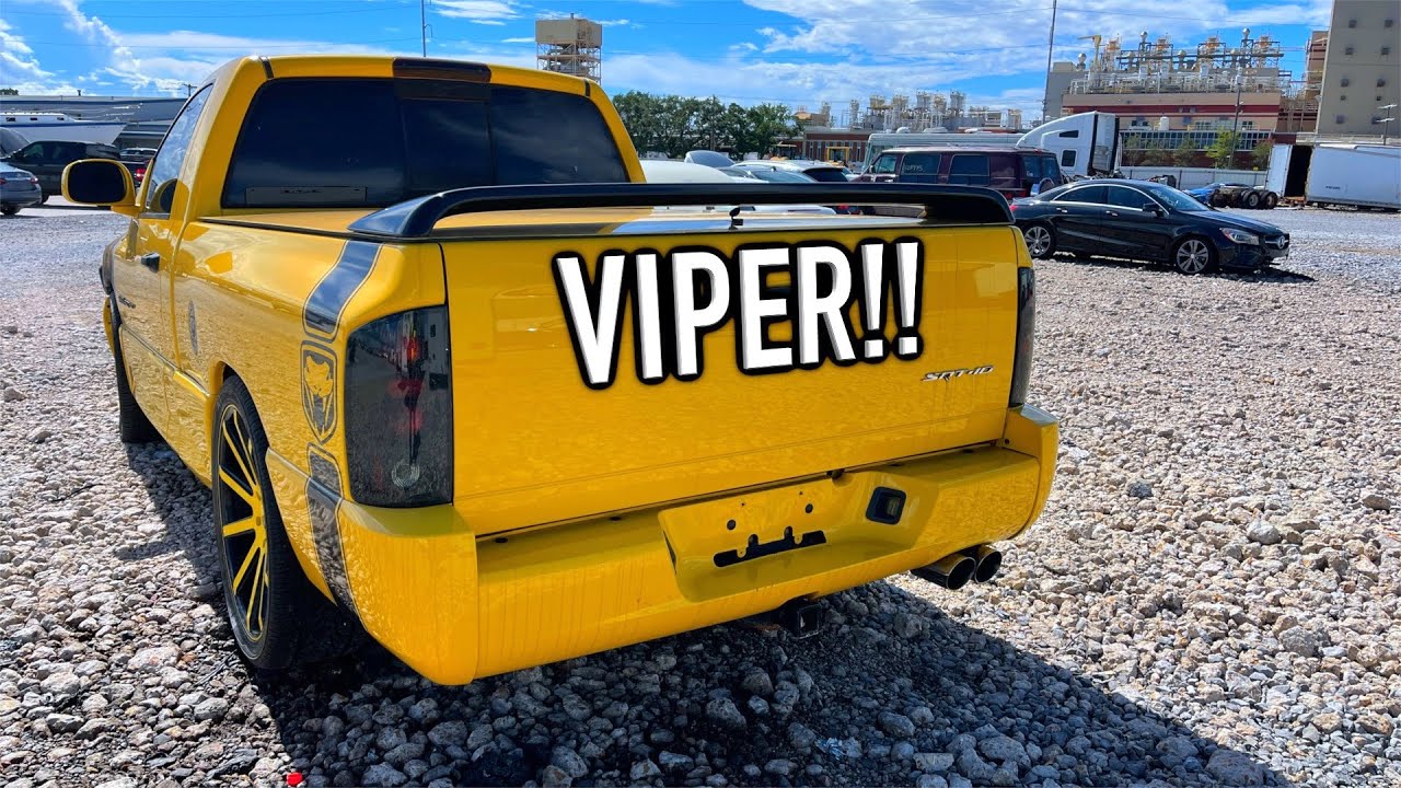 Copart New Orleans, LA Walk Around Dodge Ram Viper SRT 10!!! 7-7-21