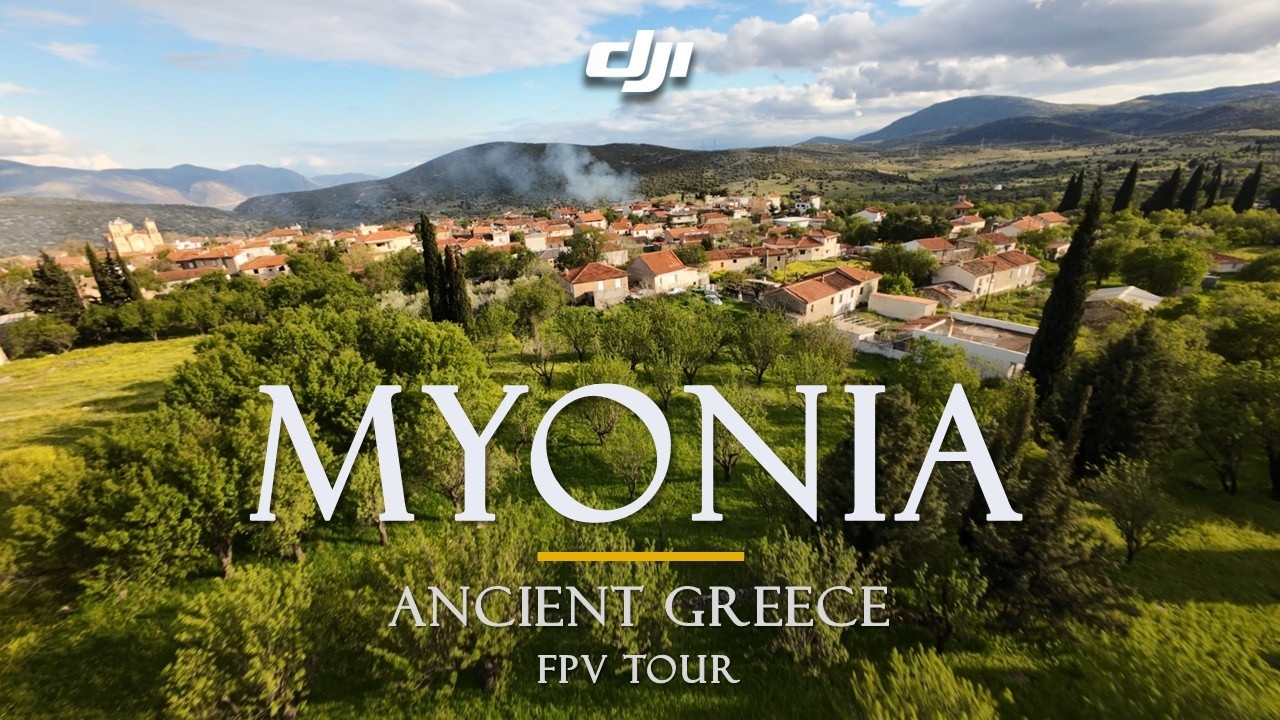 Myonia, Ozolia Lokris | DJI Avata 2 FPV Drone Tour of Ancient Greece