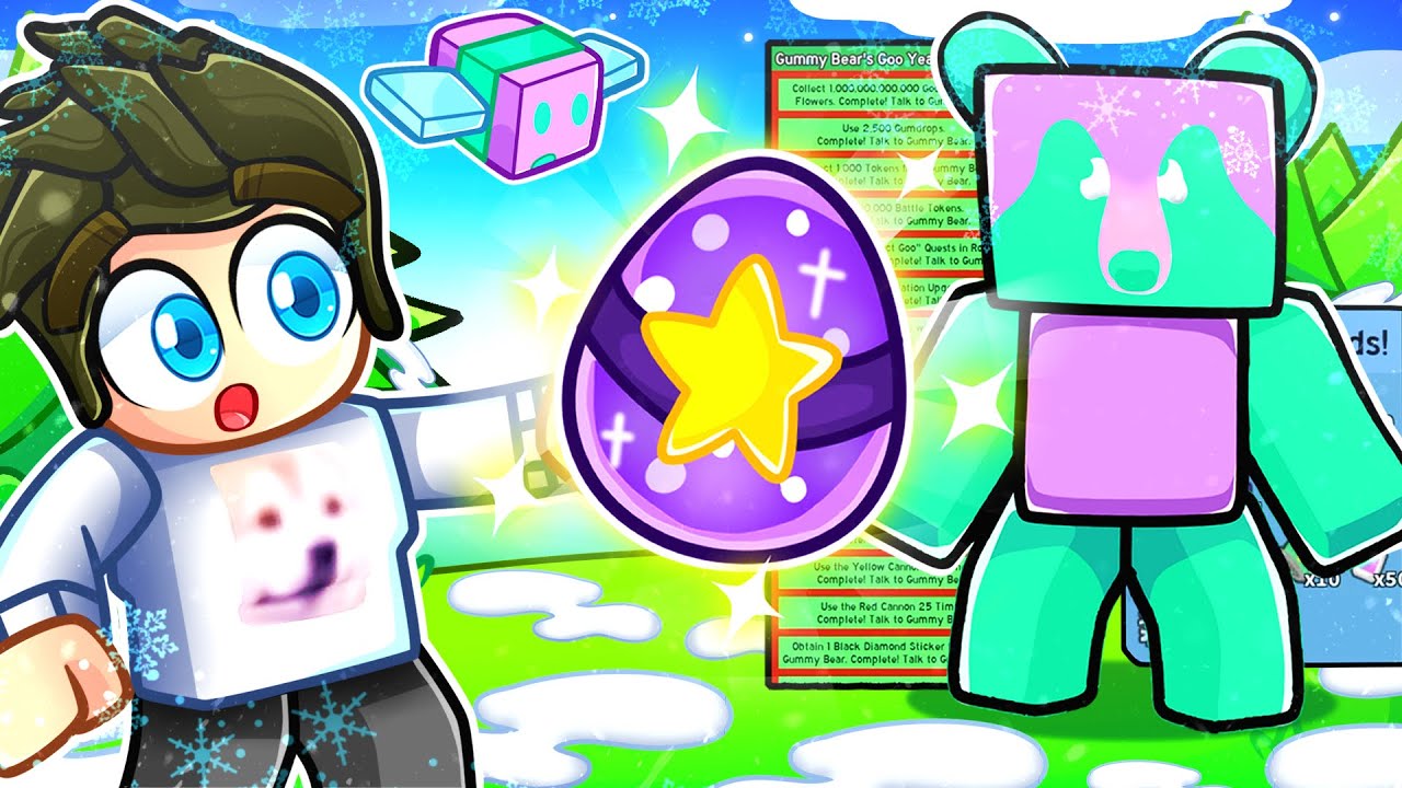 I Complete Gummy Bear's Beesmas Questline and experience utter pain.. (Bee Swarm Simulator)