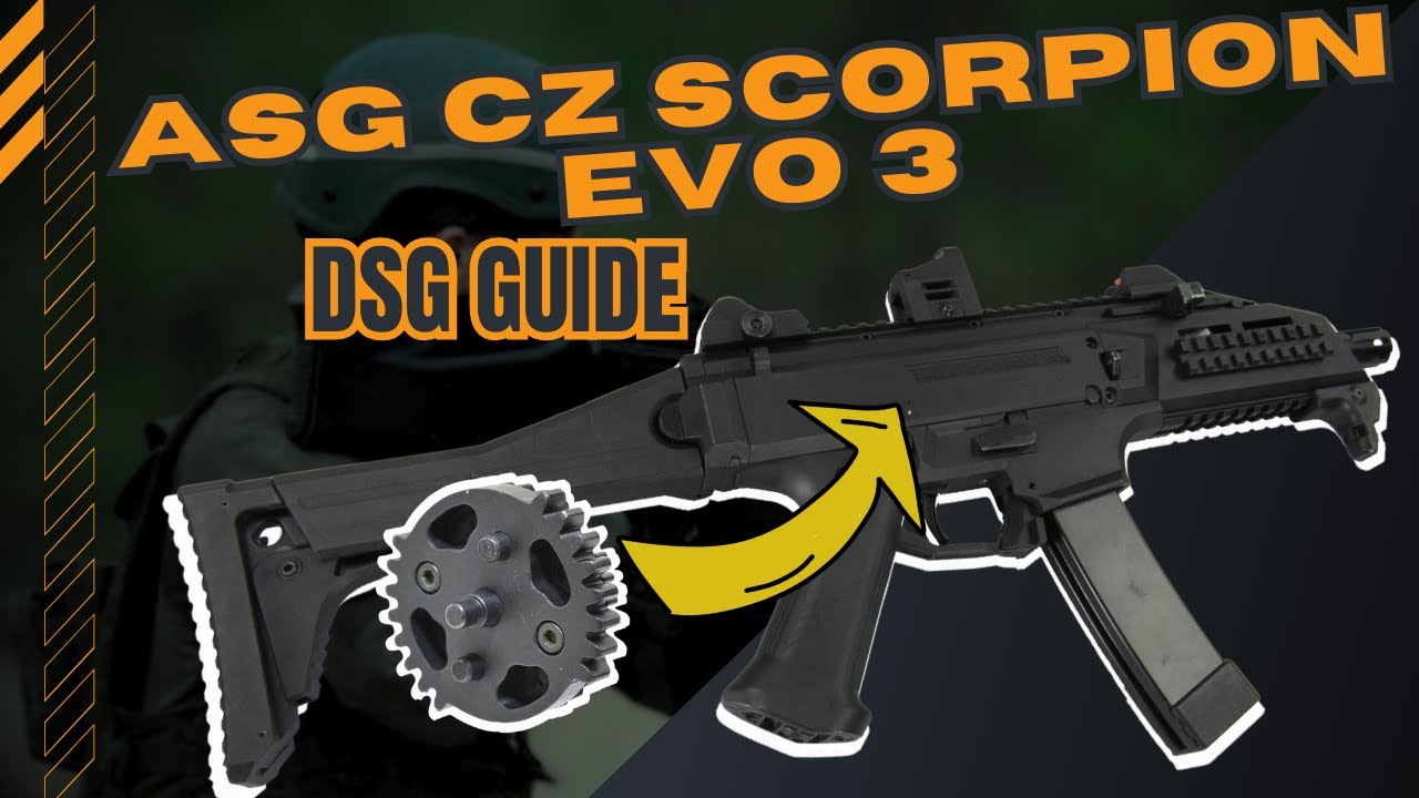 Ultimate ASG CZ Scorpion EVO 3 DSG Build Guide | High-Speed Airsoft Firepower Revealed #airsoftONLY