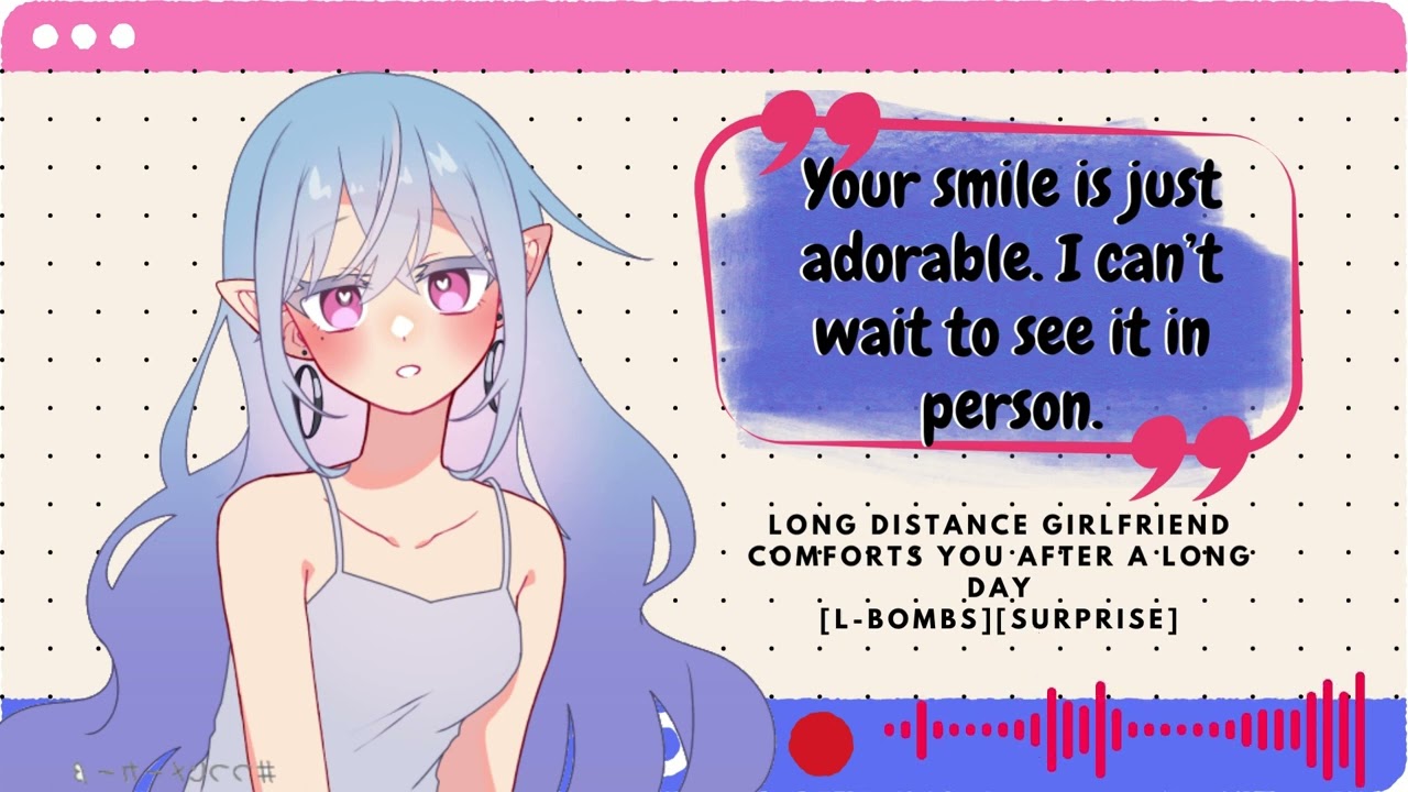 [f4m] Long distance girlfriend comforts you after a long day [surprise visit] [asmr]