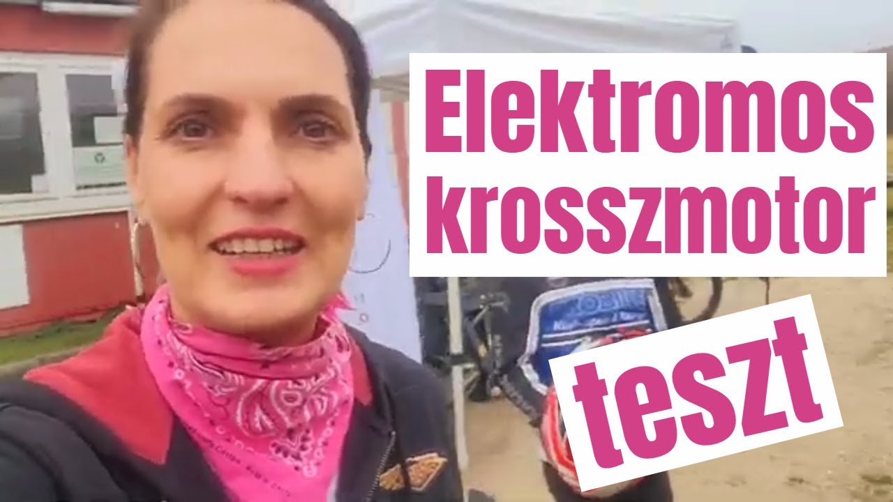 Elektromos krosszmotor teszt az ElektroRiderrel - Csajok a motoron