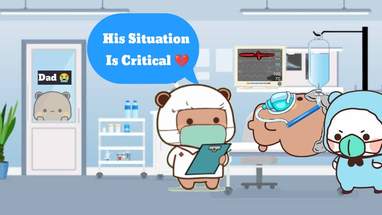 Bubu Dudu Pray For Dip Father Operation |Milkmochabear| |Peachgoma| |Animation|