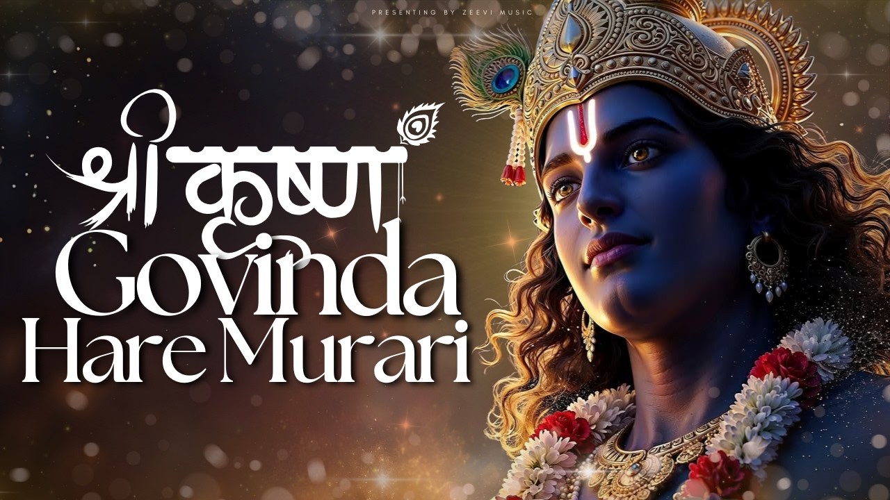 Shri Krishna Govind Hare Murari | Divine Krishna Bhakti Song | Zeevi Music