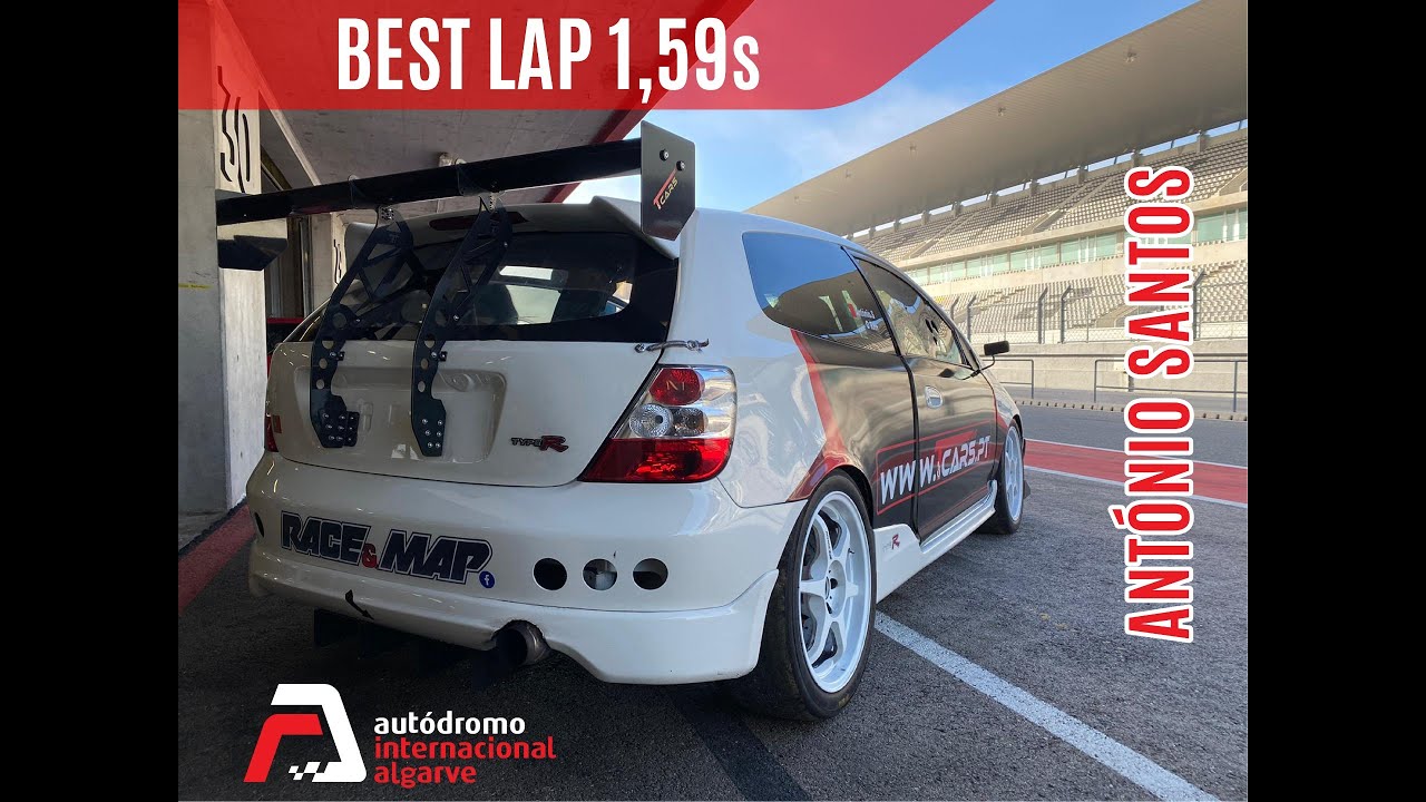 António Santos Best lap 