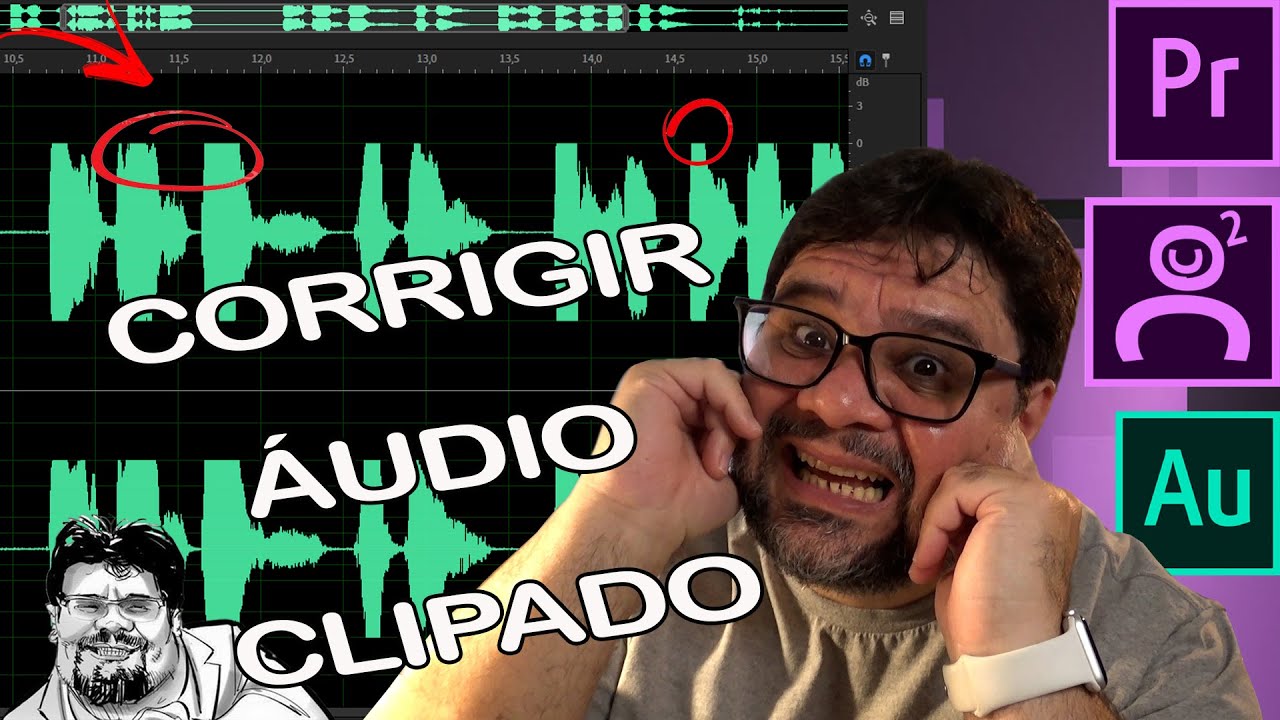 CORRIGIR ÁUDIO CLIPADO NO AUDITION E NO PREMIERE PRO