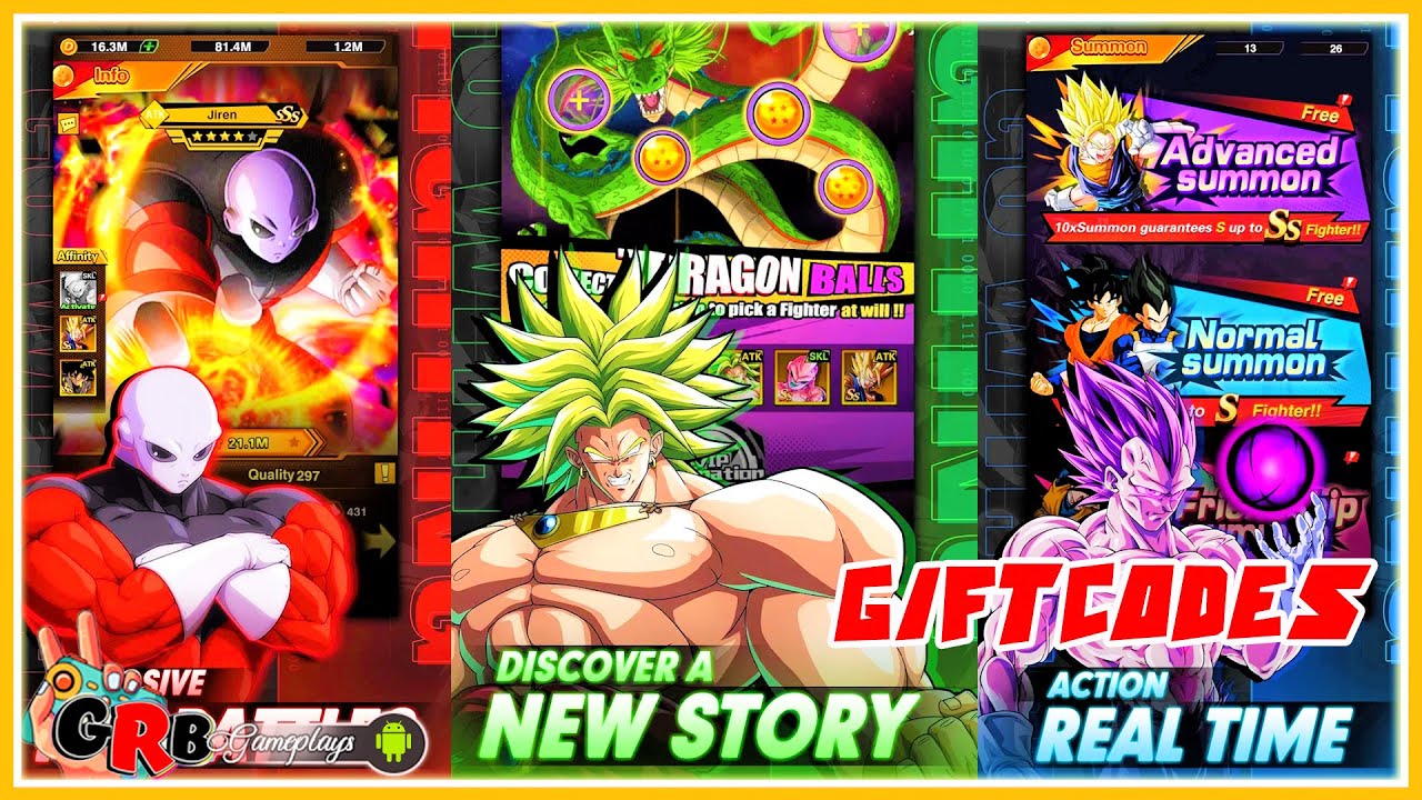 Universe Warrior Evolution - Gameplay Android | All 9 Giftcode (Dragonball RPG)