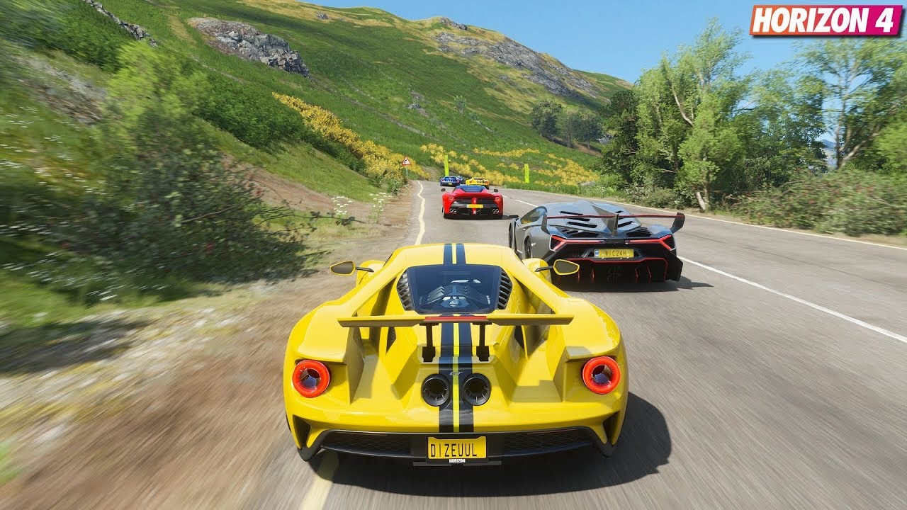 Forza Horizon 4 - Ford GT | Goliath Race Gameplay