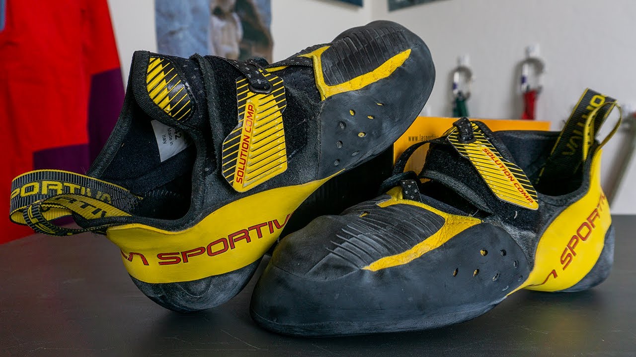 La Sportiva Solution Comp Rock Climbing Shoes