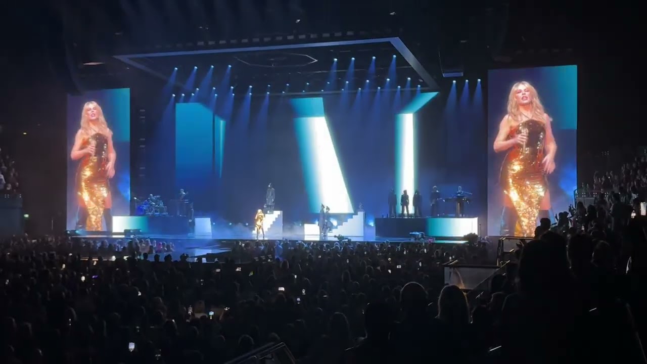 Kylie Tension Tour Melbourne (Rod Laver Arena) 20/02/2025 Opening Concert Video.