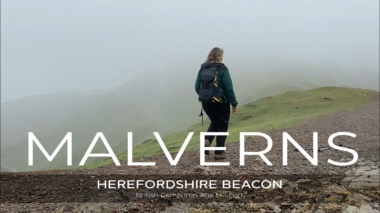 Malvern Hills Solo Hike Herefordshire Beacon  -  British Camp Iron Age Hill Fort