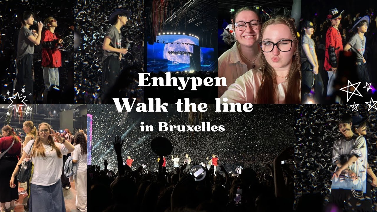 Enhypen Walk the Line concert in Bruxelles