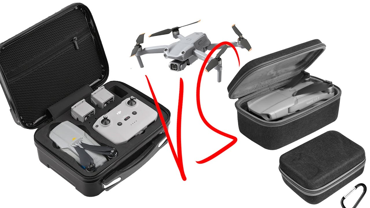 В чем носить DJI Air 2/2s. Кейс-чемоданчик vs кофры.