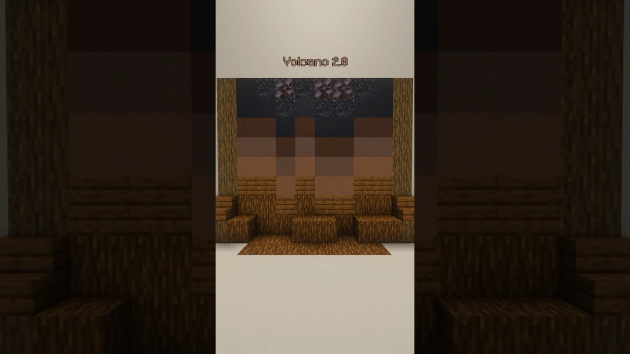 Block Palette: spruce log, brown terra, grey terra, blk terra, black conc, blk conc powder, blkstone