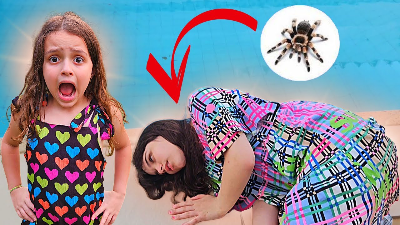 Uma Aranha venenosa Picou Minha Irmã !!