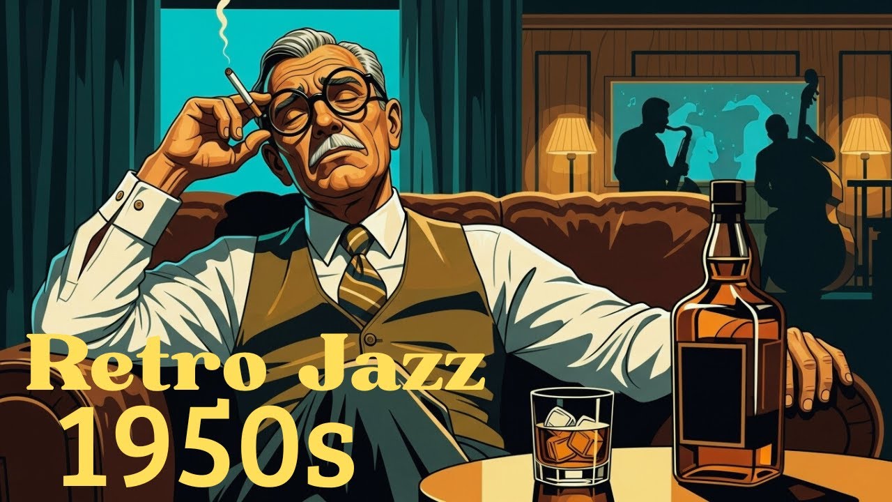 Вечный джаз 1950-х 🎶 Мягкий крутой джаз для релаксации