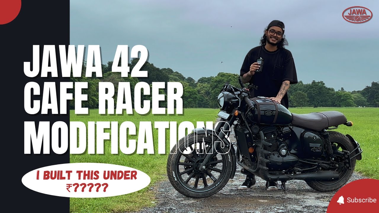 Jawa 42 Modified into Cafe Racer | Custom Build