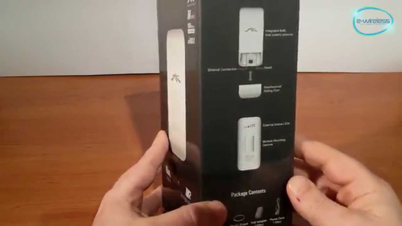 Ubiquiti NanoStation loco M2 unboxing