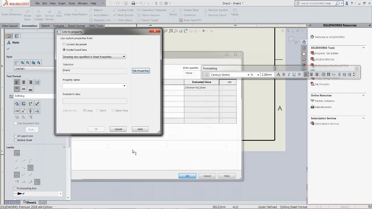 Automatiza las plantillas de dibujos SOLIDWORKS