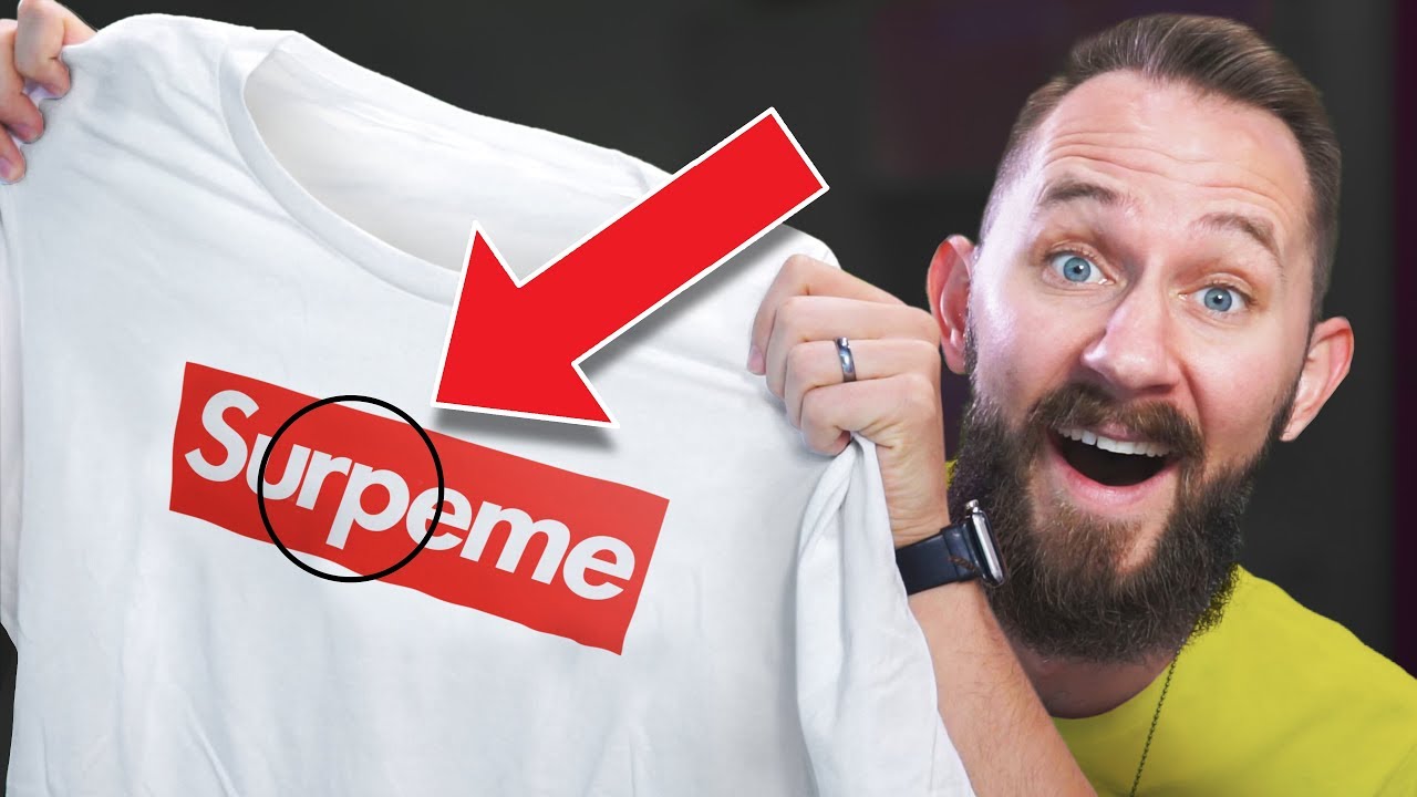 10 поддельных продуктов SUPREME!