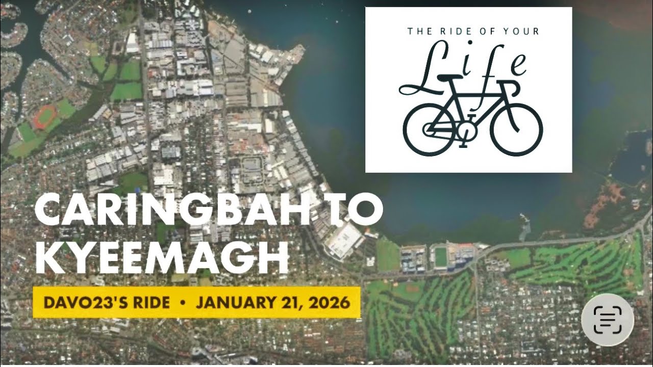 CARINGBAH TO MUDDY CREEK BIKE RIDE