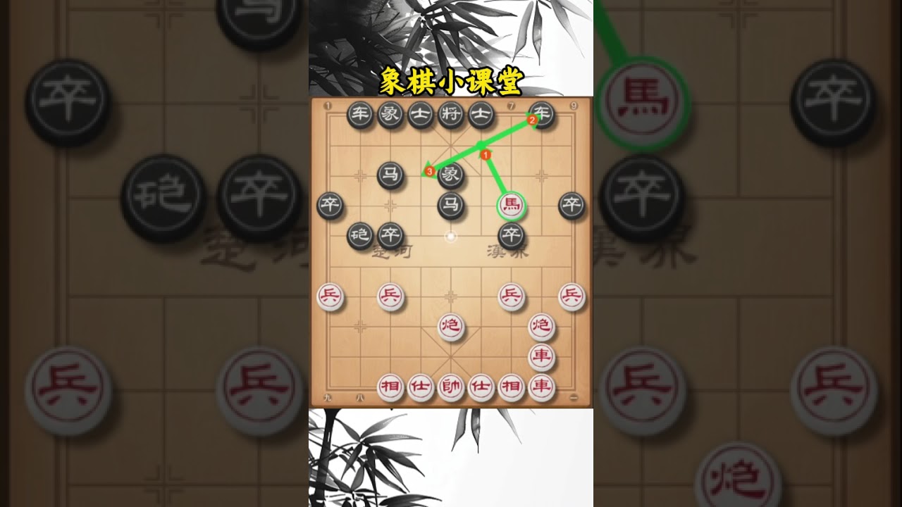新手必看：万能公式 攻守兼备 进可攻退可守 #热点小助手#象棋飞刀#象棋绝杀
