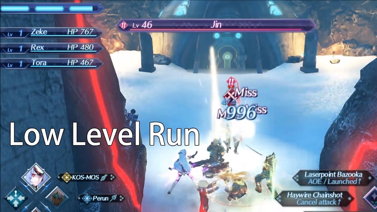 [XC2 NG+] Ch. 5-6 Bosses at Lowest Level Possible