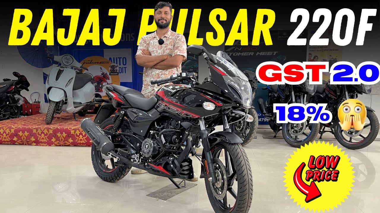 2025 Bajaj Pulsar 220f New Model | GST 2.0 New Price Detailed Review | New Update Coming Soon