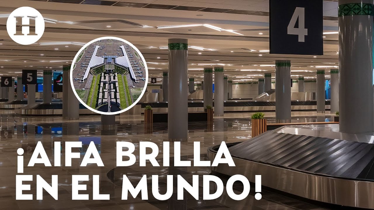 ¡De los más bellos! Aeropuerto Felipe Ángeles es reconocido como uno de los más bonitos del mundo