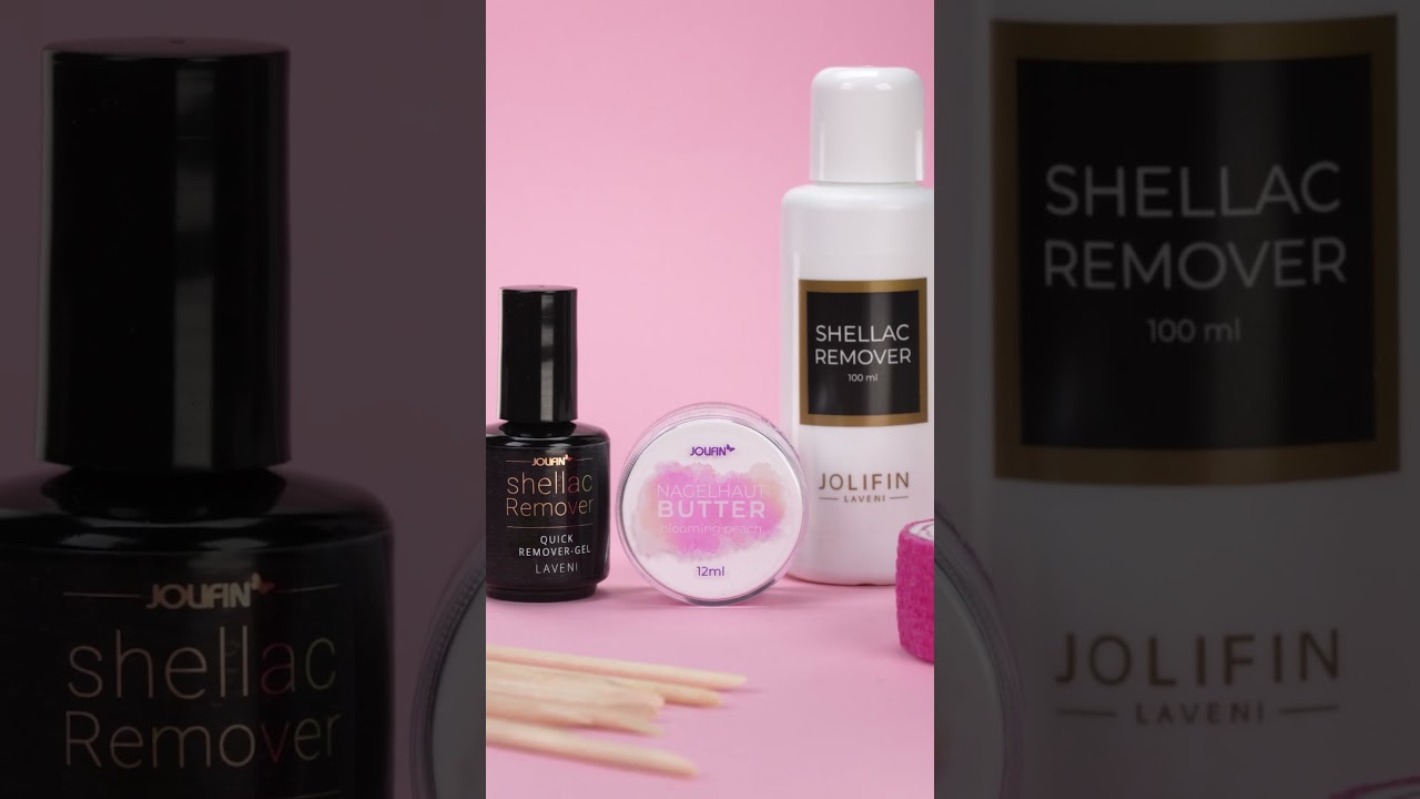 Jolifin LAVENI Shellac Remover Set