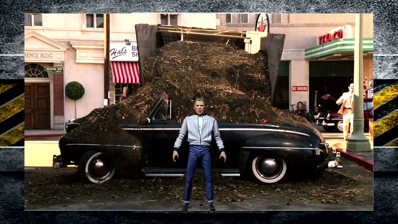 Back to the Future NECA Action Figure Diorama Backdrop Collection Catalog