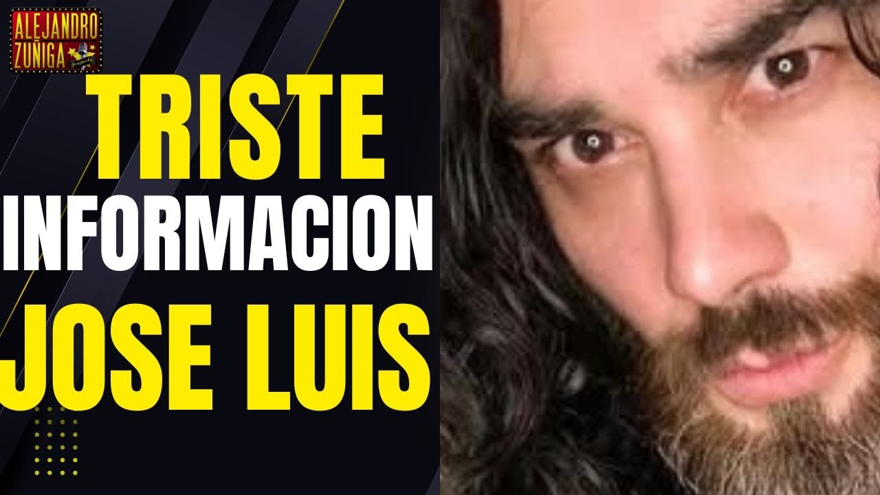 TRISTE INFORMACION JOSE LUIS RESENDEZ
