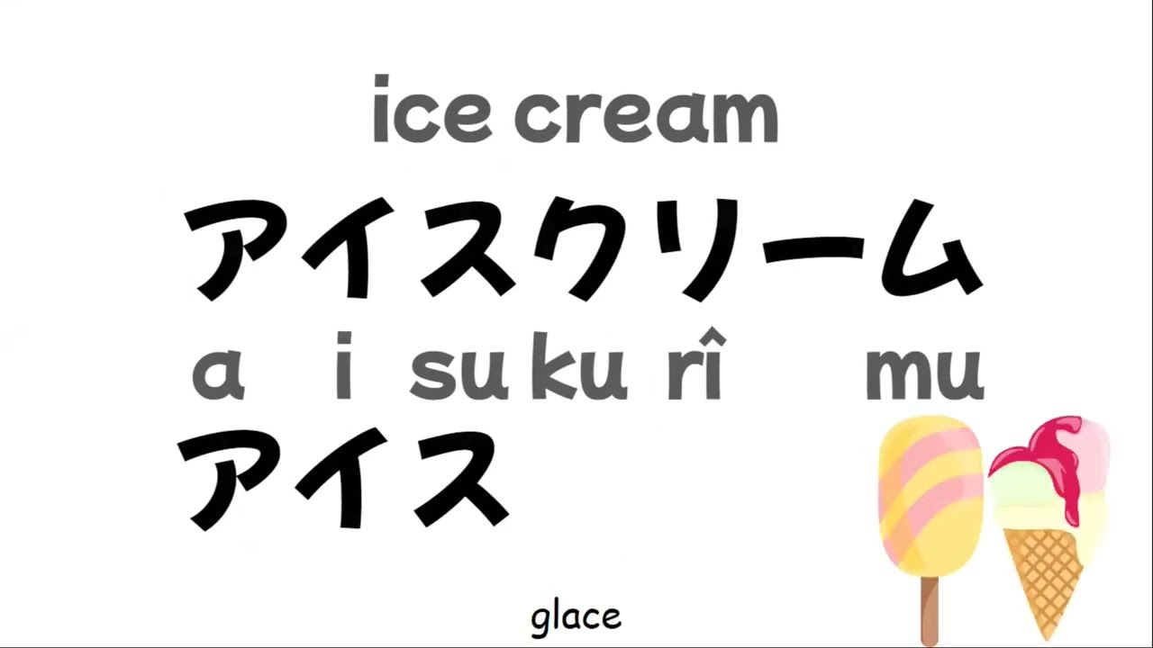【 Vocabulaire de katakana 】 Mots &eacute;trangers abr&eacute;g&eacute;s