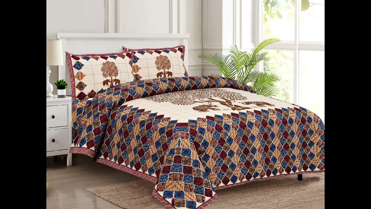 Jaipuri Pure Cotton Bedsheets #bedsheets #shorts #purecotton #kingsize #cottonbedsheets#jaipuriprint