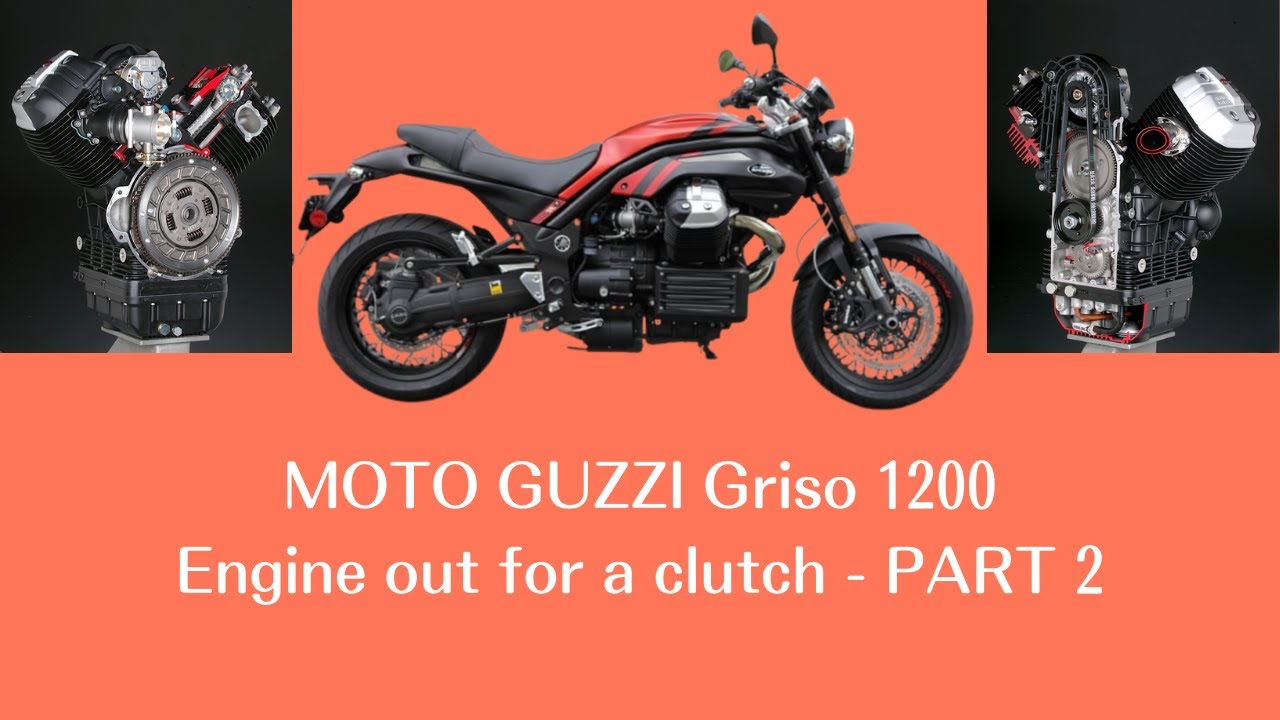 Moto Guzzi Часть 2 Замена сцепления