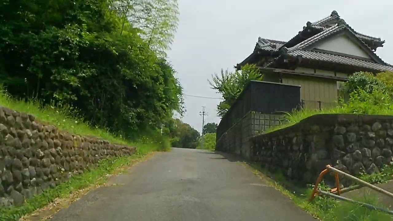 【森林浴ドライブ】千葉県芝山町山中【車載動画】