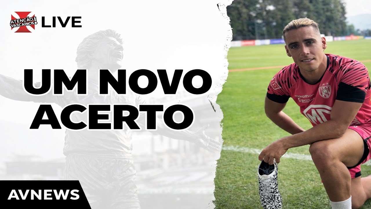 MAIS UMA! VASCO ACERTA CONTRATAÇÃO DE ATACANTE EM DIA QUENTE NO CLUBE. NOVIDADE SOBRE REFORMA DE SJ