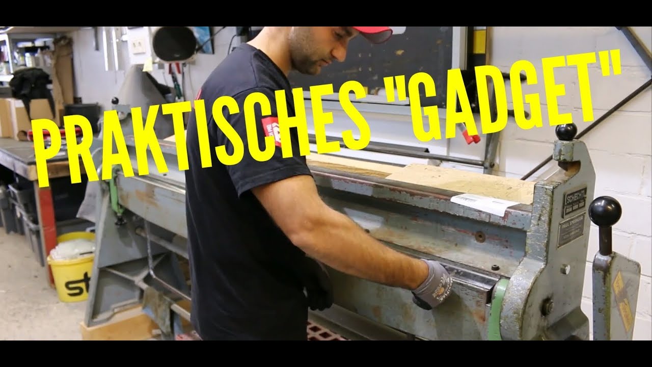 Dachdecker / Ein kleines praktisches Gadget für die Abkantbank! / Gadget for bender!