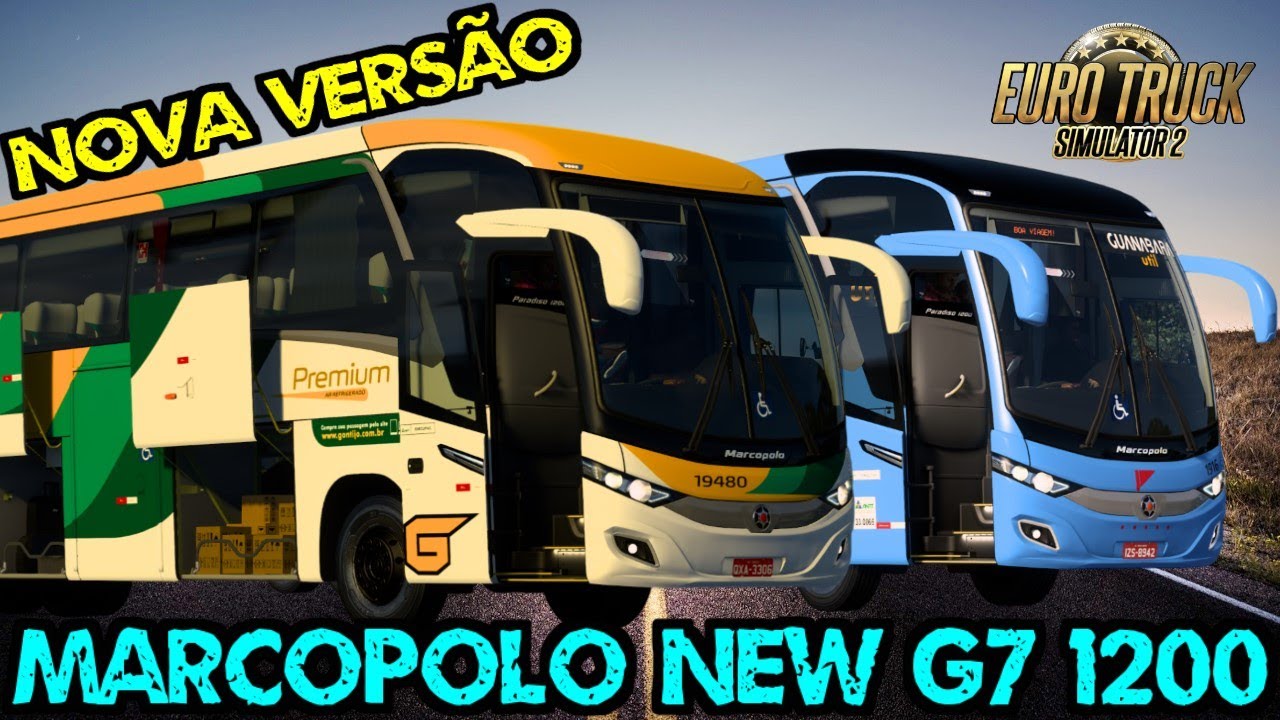 ATUALIZAÇÃO 2025!!! VEJA O QUE MUDOU NO MARCOPOLO NEW G7 1200 | NORMAN MODS