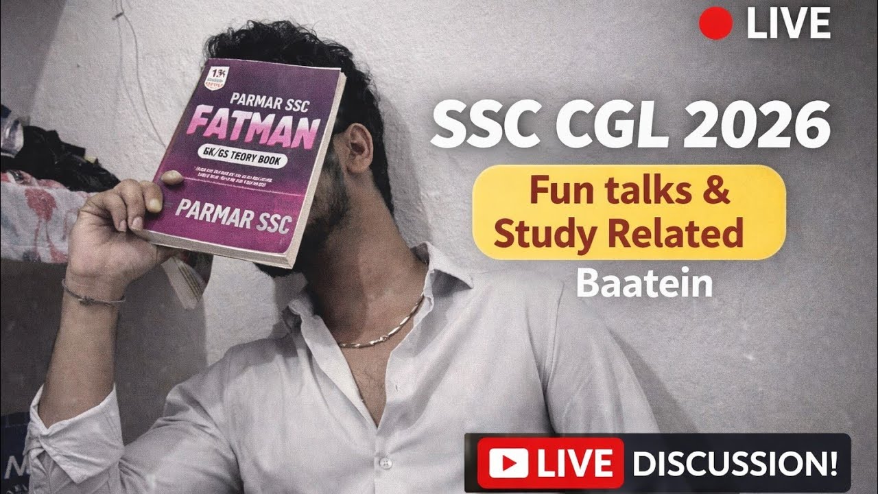 SSC CGL 2026 | STUDY WITH ME |