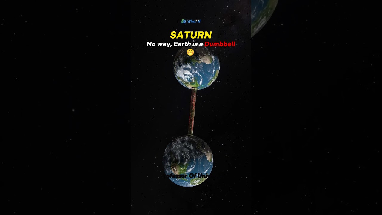 What's the Actual Shape Of Earth 💀 #Space #Earth #Sun