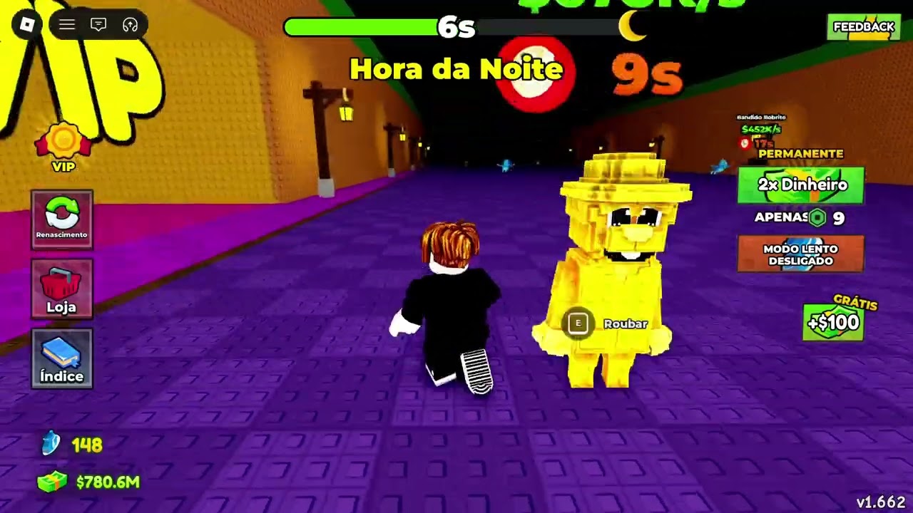 Roube Brainrots A Noite | Roblox