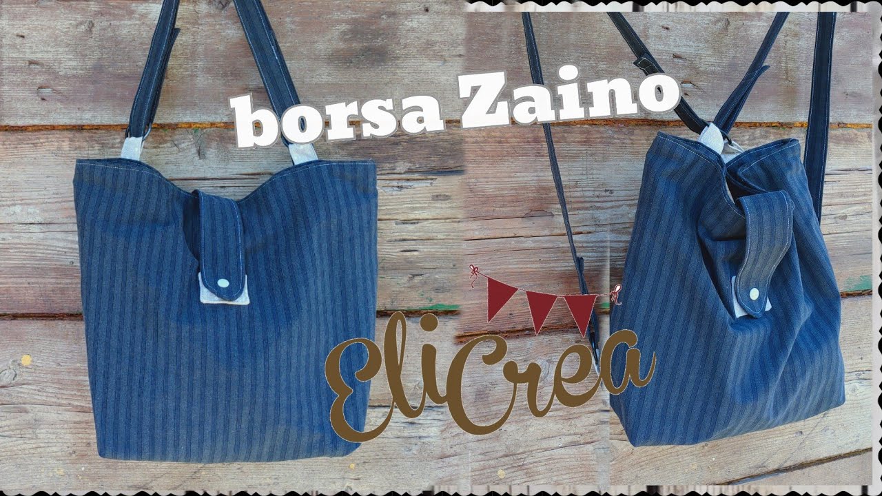 da Borsa a ZAINO in 3secondi  - Crea con Eli In Diretta